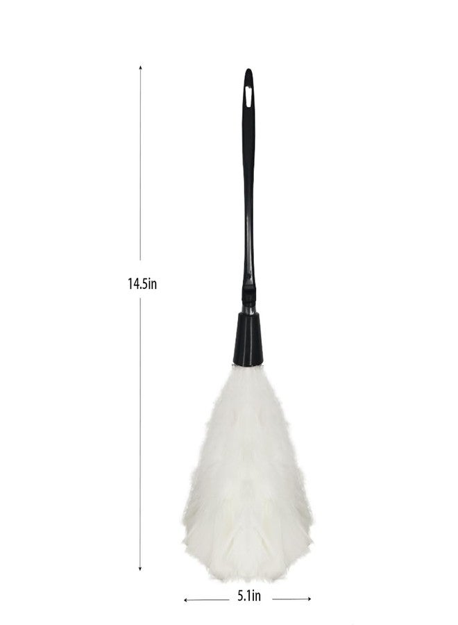 VIGUEUR Feather Duster French Maid Accessories - Soft White Cleaning Feather Dust Prop - Image 2